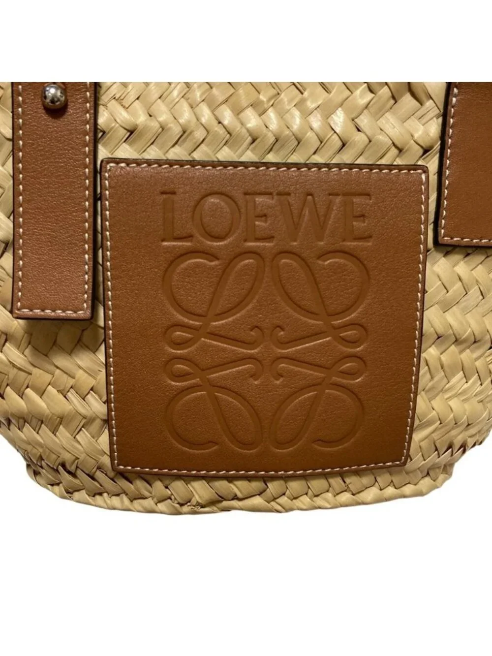 Loewe Basket Bag Small Natural Brown